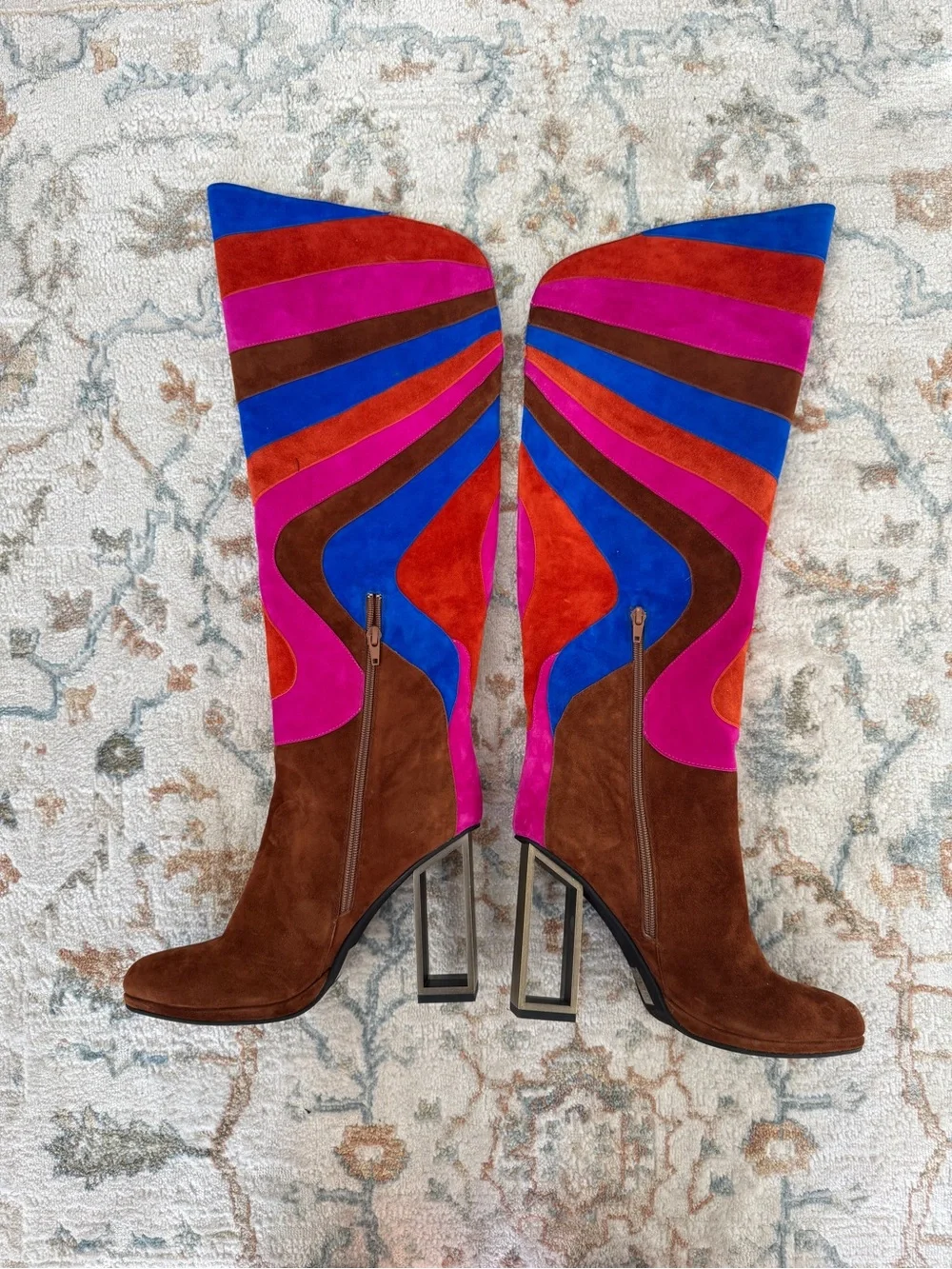 JEFFREY CAMPBELL Energy Over The Knee Boots 9